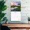 Tranquility | 2026 12 x 24 Inch (Hanging) Monthly Square Wall Calendar | Plastic-Free